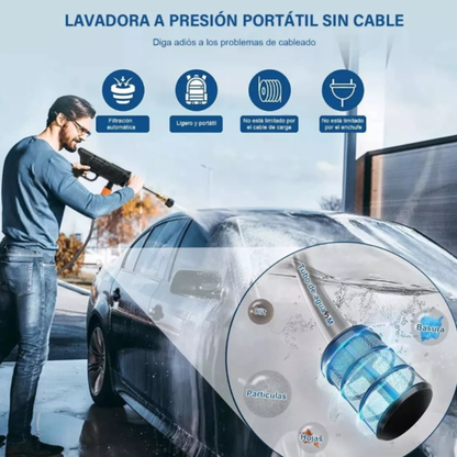 Kit Hidrolavadora 2 baterias+ Aspiradora